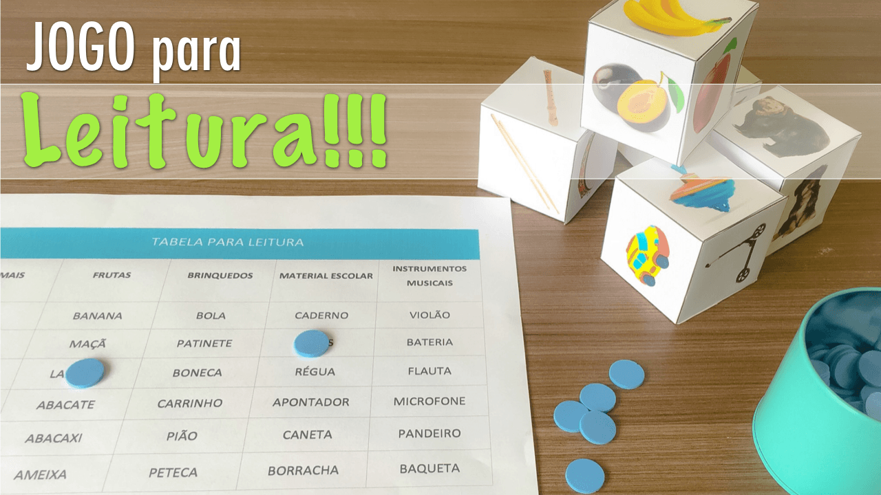 Tabela De Leitura - Aprendizagem Em Foco - Jogos E Atividades Em