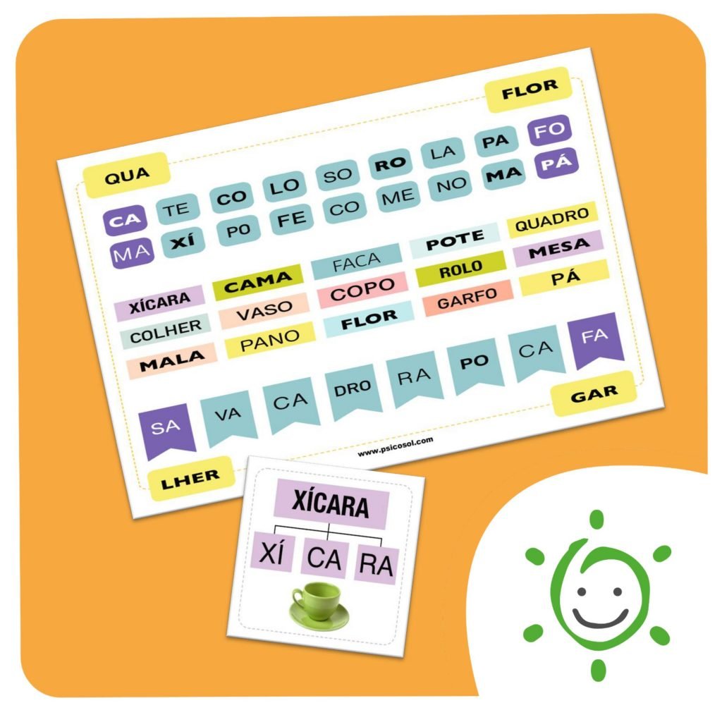 Jogo de Alfabetização - Sílabas (arquivo Digital)