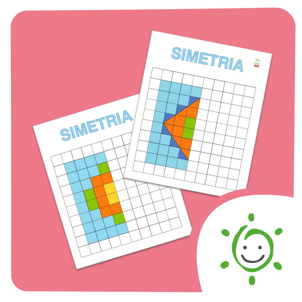 Jogo Pedagógico - Complete o desenho - Simetria - Mk Educa