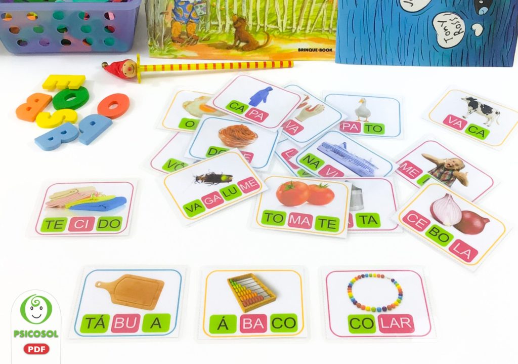 Jogo de Alfabetização Montessori