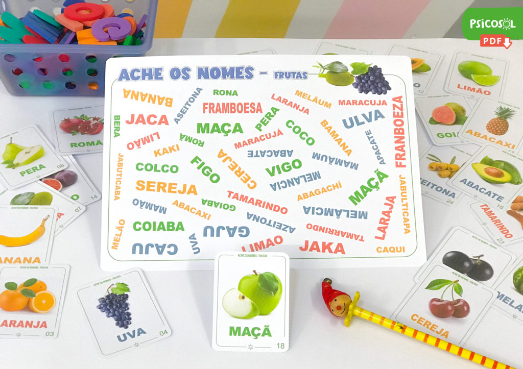 Jogo Grátis para Crianças e Criancinhas: Frutas