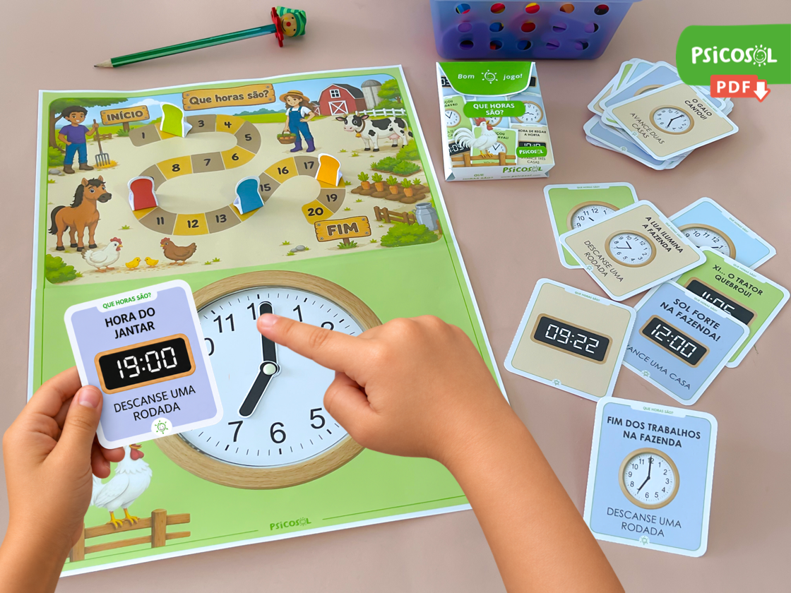 Que horas são? | Um jogo para aprender a ler as horas
